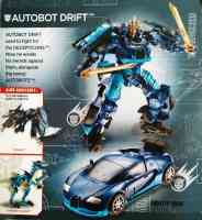 Transformers 4 Age Of Extinction Autobot Drift Transformers Tech Spec Package Art Archive