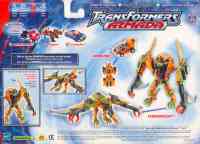 Transformers Armada Terrorsaur w Ironhide Transformers Tech